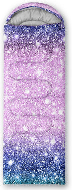 Sleeping Bags for Adults Kids,Backpacking Camping Sleeping Bag for Girls Boys Lightweight Waterproof Cold/Warm Weather Sleeping Bag for All Season