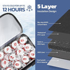 Maelstrom Collapsible Soft Cooler Bag, 24/30/60/75 Cans Beach Cooler, Ice Chest, Leakproof & Portable for Beach, Camping, Road Trips & Grocery Shopping