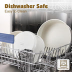 SENSARTE 17 Piece Pots and Pans Set, Nonstick Detachable Handle Cookware Set, Induction Kitchen Cookware Set with Removable Handle, Healthy Non Stick for RV, Dishwasher ＆ Oven Safe, PFOA Free (White)