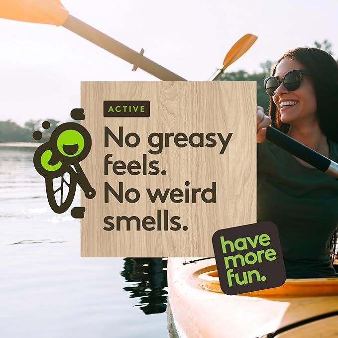 [2 Count] - Mosquito Repellent Spray - Plant Based Active Insect Protection, DEET-Free, Long-Lasting 10-12 Hour Protection - 6oz