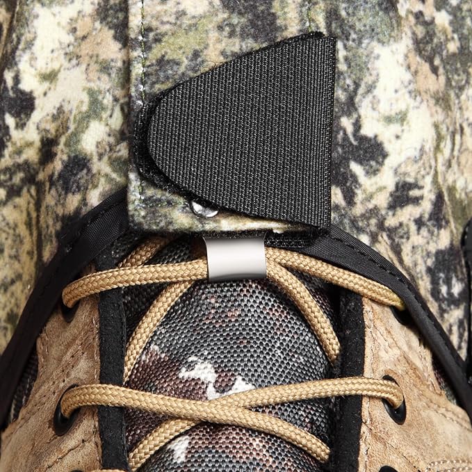 TREKMASTER Hunting Gaiters Leg Gaiters, Ultra Waterproof Leg Gaiters, Adjustable Snow Boot Gaiters for Hiking, Hunting, and More