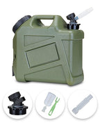 UPWOIGH Camping Water Container, 2.6 Gallon Water Containers Jug, Truly No Leakage Water Storage, Military Green Water Tank,BPA Free Portable Emergency Water Storage for Camping, Hiking