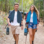 BOGI Microfiber Travel Sports Towel-Quick Dry Towel, Soft Lightweight Microfiber Camping Towel Absorbent Compact Travel Towel for Camping Gym Beach Yoga Swimming Backpacking (S:16''x32'',2Pcs-Blue)