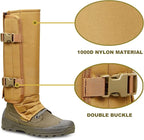 Skiguard Snake Guard Gaiters - Waterproof Chaps for Lower Legs, Bite Proof Guardz, Adjustable Size