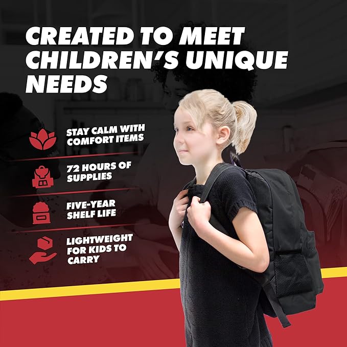 Emergency Zone - Keep-Me-Safe Children's Deluxe 72-Hr Emergency Survival Kit