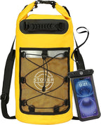 STOVER 5/10/25/30/40/55L Waterproof Backpack- Floating Dry Bag for Kayaking, Travel, Beach, Hiking, & Camping, Men/Women