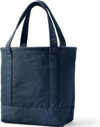Lands' End Open Top Canvas Tote Bag