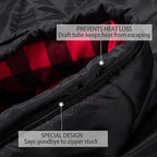 0 Degree Sleeping Bag 100% Cotton Flannel XXL for Adults Big and Tall Cold Weather Winter Zero Degree Camping,Free Compression Sack
