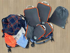 Cipway Compression Packing Cubes Set, Ultralight Expandable Travel Packing Organizers for Carry on Luggage (Grey 6pcs)