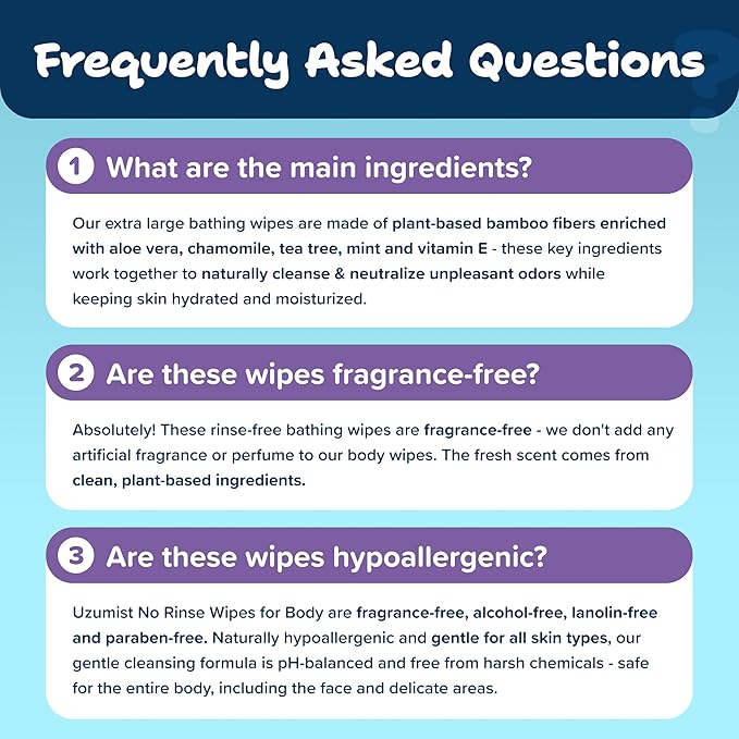 Body Wipes For Adults Bathing No Rinse 200pc XL - Ultra Thick Shower Wipes For Men Women - Personal Cleansing, Hygiene & Camping Essentials, Elderly Care, Travel, Incontinence Disposable Washcloths