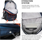 MOUNTAINTOP Hiking Backpack,25/30L Camping Backpack, Men Women Hiking Daypack Lightweight Travel Backpack for Climbing