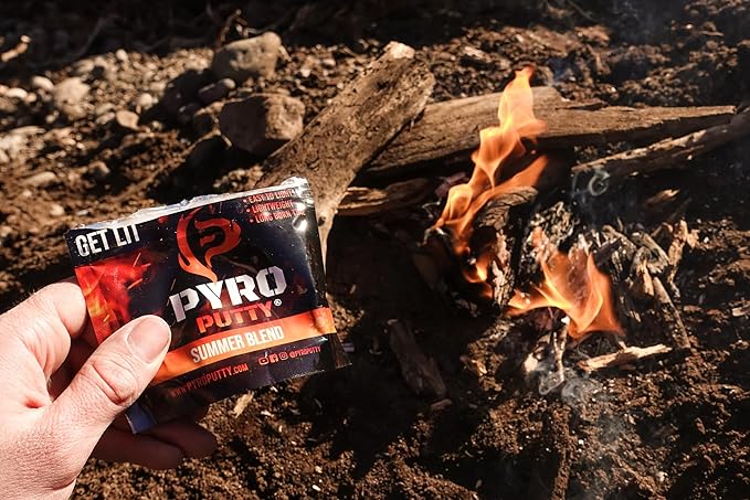 Phone Skope Pyro Putty: Waterproof Survival Fire Starter for Emergency Preparedness, Fire Starters for Campfires - Survival Gear and Supplies