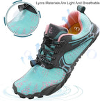 L-RUN Barefoot Water Shoes Women Mens Aqua Sock Athletic Hiking Water Sports Shoes for Swim Beach Pool Sand Diving Walking