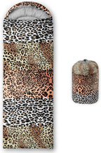 Sleeping Bags for Adults and Kids，3D Printing Camping Sleeping Bag for Girls Boys Lightweight Waterproof Cold/Warm 3-Season，Outdoor Travel with Compression Bags