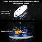 7800mAh 3000LM Flashlight Portable LED Camping Lantern Rechargeable Light 30W with Magnet , IPX5 Waterproof Tent Lights Power Failure Emergency