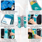 Azarxis Running Water Bottles Flask BPA Free Leakproof Hydration Vest Packs Waist Belt Replacement for Triathlon Marathon Hiking Cycling Climbing Runner