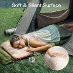 Night Cat Self-Inflatable Camping Pillow: Lightweight Comfortable Memory Foam Pillow for Outdoor Travel Car Camp