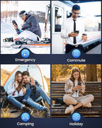 Portable Charger Power Bank 40000mah, USB C Fast Charging 22.5W External Battery Pack Phone Charger Quick Charge with 3 Outputs & 2 Inputs for iPhone Samsung Galaxy Android Travel Camping