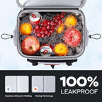 Maelstrom Backpack Cooler,Soft Lightweight Leakproof Cooler Backpack,35 Can Insulated Cooler Bag,Keeps 35 Cans Hot/Cold for Up to 16 Hours,Waterproof Lunch Bag for Men Women-White