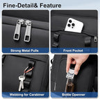 Weitars Insulated Cooler Backpack,Double Deck Waterproof Soft Cooler Bag,Backpack Coolers Leak Proof Lunch Backpack for Men Women for Travel,Camping,Picnic,Beach,Picnic,Outdoor 31L/52 Can