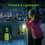 3000mAh Large Capacity Hand Crank Solar Camping Lantern, Portable Ultra Bright LED Torch, 23-26 Hours Running Time, USB Charger, Electronic Lantern for Outdoor