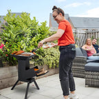 Stanbroil 3 in 1 Rocket Stoves with Grill Rack, Griddle and Pot Cooking Stand, Heavy Duty Wood Burning Stoves for Cooking, Camping wood Stove Kit for Off-Grid Supply, Outdoor Grilling Event