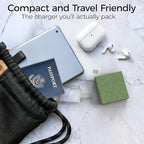 3-in-1 Magnetic Wireless Charging Station for Multiple Apple Devices – Foldable Travel Charger for iPhone 16/15/14/13/Pro/Max, Apple Watch, AirPods 4/3/2/Pro – 20W Dual Power Adapter Included