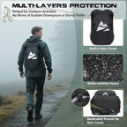 Hydration Backpack with Water Bladder, 18L Lightweight Hiking Backpack for Women&Men Small Insulated Hydration Water Pack for Hiking, Running, Cycling, Biking