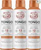 Citrus + Sandalwood Insect Repellent, 12-Hour Mosquito & Tick Protection, Picaridin-Based, Water-Based, Lightweight, Quick-Drying, Vanishing Scent, DEET Alternative, Face & Body Use,3 Pack