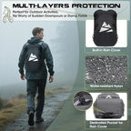 Hydration Backpack with Water Bladder, 18L Lightweight Hiking Backpack for Women&Men Small Insulated Hydration Water Pack for Hiking, Running, Cycling, Biking