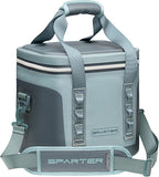 Portable Soft Cooler 12 Cans, IP68 Tizip Leak-Proof Zipper for Camping, Fishing, Beach, Outdoors Insulated Ice Chest with Reusable Ice Pack