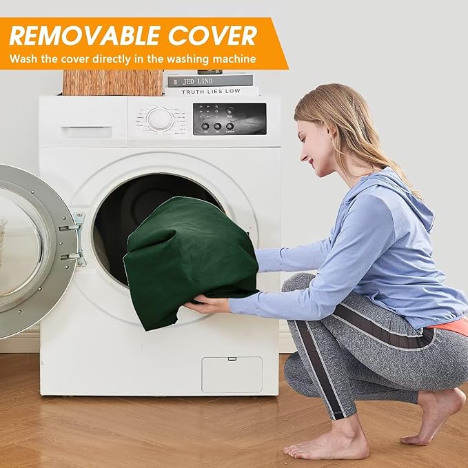 CYMULA Camping Cot Mattress 2in Memory Foam Sleeping Pad,Soft Warm Non-Slip Camping Mattress Topper with Retaining for Adults,Portable Roll up Pad for Travel(75 x30)（only Mattress）