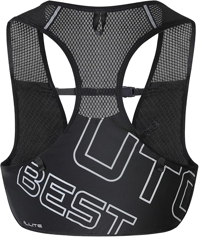 UTOBEST Running Vest for Women Men, Ultra-Light Minimalist Hydration Vest, Breathable Reflective Running Gear for Trail Hiking Jogging