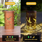 Hummingbird Solar Lanterns Outdoor Waterproof, Birthday Gifts for Women Mom Grandma, Hanging Solar Lights for Yard, Patio, Porch, Garden Decor, Christmas Gifts for Her/Him