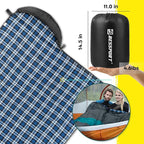 Bessport Sleeping Bag Winter | Flannel Lined 18℉ - 32℉ Extreme 3-4 Season Warm & Cool Weather Adult Sleeping Bags Large | Lightweight, Waterproof for Camping, Backpacking, Hiking