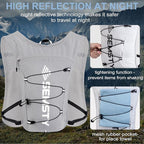 Running Hydration Vest 5L,Running Vest Pack with 1.5L Water Bladder,Lightweight Water Backpack for Hiking Running Cycling