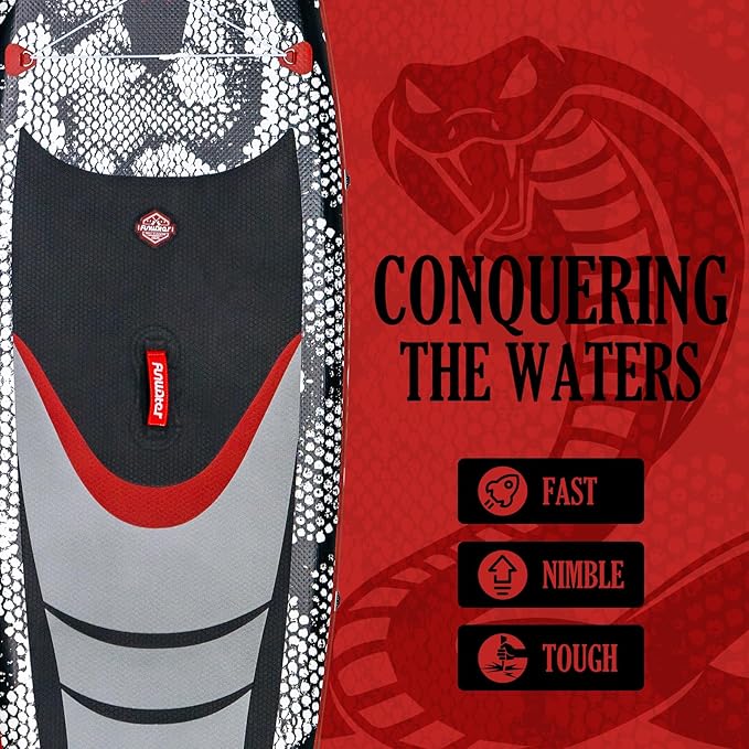 FunWater Inflatable Stand Up Paddle Board 10'/10'6"/11'/11'6" Paddle Board for Adults & Youth, Paddleboards Inflatable with Premium SUP Accessories, Wide Stable, Non-Slip Comfort Deck