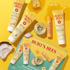 Burt's Bees Mothers Day Gifts Ideas - Essentials Everyday Set, 5 Travel Size Products - Deep Cleansing Cream, Hand Salve, Body Lotion, Foot Cream and Original Lip Balm