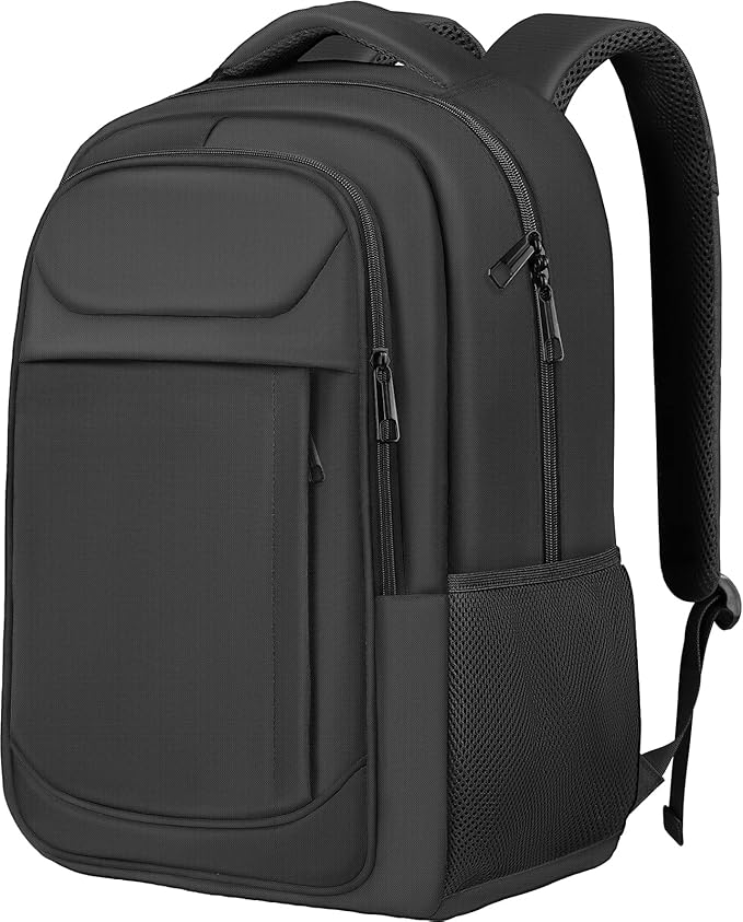 Extra Large Laptop Backpack, 18.4 Inch Travel Backpack, Big Sturdy TSA-Friendly College Computer Bag, Gifts for Men & Women Him Men Women, Black