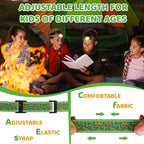 EverBrite LED Headlamp Rechargeable Kids Headlamp with RGB Mode and Adjustable Headband, 3 Modes Multicolor Headlamp for Camping, Reading, Exploring, Halloween, Christmas