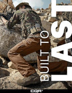 CQR Men's Tactical Pants, Water Resistant Ripstop Cargo Pants, Lightweight EDC Work Hiking Pants, Outdoor Apparel