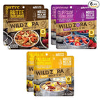 Wild Zora Paleo Freeze Dried Breakfast Meals, 6 Pack, Gluten Free Camping and Backpacking Food, No Added Sugar, Healthy On-the-Go Travel Meal, Coconut Berry, Cacao Banana, and Pineapple Mango Flavors