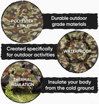 POWERLIX Camping Sleeping Pad - Ultralight Inflatable Camping Mattress Sleeping Mat for Backpacking, Hiking, Compact Lightweight Sleeping Pad for Camping, Inflation Bag/Repair Kit Included