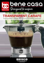 Bene Casa Silver Portable Electric Espresso Maker/Cafetera, 1-3 Cups/Shots (1, SILVER)