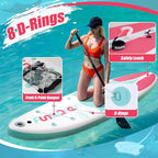 FunWater Inflatable Stand Up Paddle Board 10'/10'6"/11'/11'6" Paddle Board for Adults & Youth, Paddleboards Inflatable with Premium SUP Accessories, Wide Stable, Non-Slip Comfort Deck