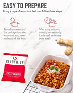 ReadyWise Emergency Food Supply - 104 Servings Variety Pack Bucket, Protein Meals, Dehydrated & Freeze Dried Food for Backpacking, Camping Essentials & Prepping Supplies, up to 25 Year Shelf Life