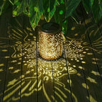 Hummingbird Solar Lantern Outdoor Waterproof, Large 13.4" Metal Hanging Decorative Lantern, Upgraded Solar Panel & 2000mAh Battery, Warm Glow Lighting for Garden – Seasonal Gift for Nature Lovers