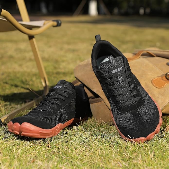 UBFEN Sneakers Barefoot Shoes for Womens Mens Minimalist Trail Running Hiking Comfortable Walking