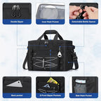 Maelstrom Soft Sided Cooler Bag, 30/40 Can Collapsible Insulated Ice Chest, Large Leakproof Camping & Travel Cooler for Kayaking & Beach