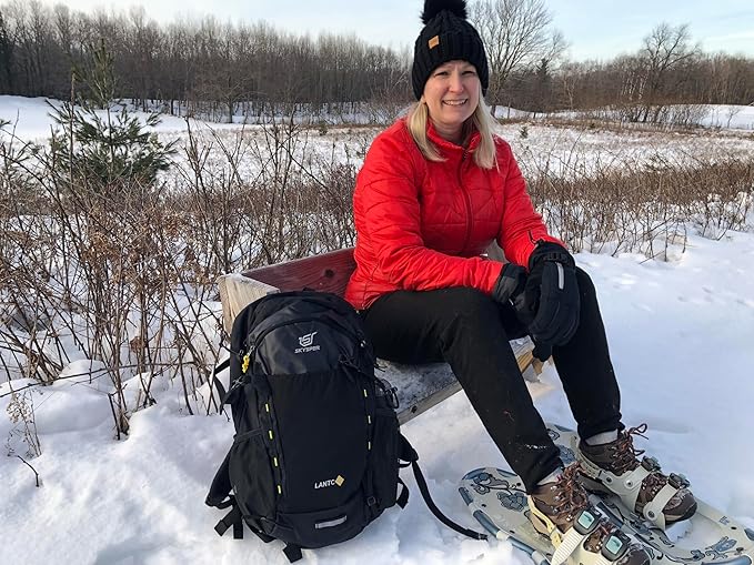 SKYSPER Hiking Daypack 30L Camping Backpack, Day Packs for Men Women Travel Outdoor Camp